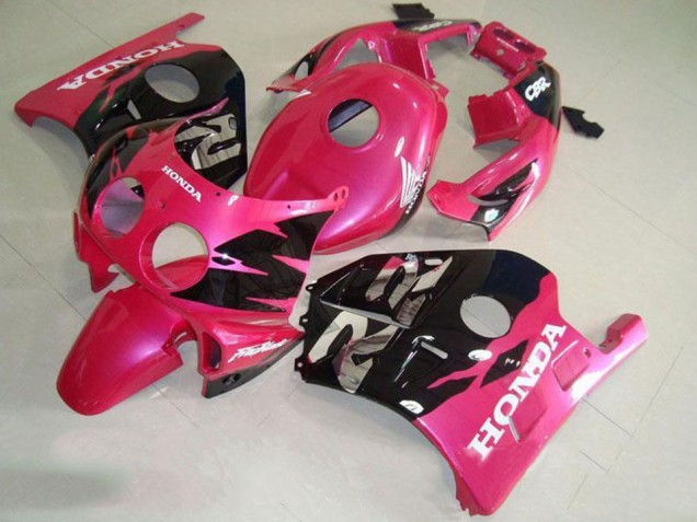 1991-1998 Black Pink Honda CBR250RR MC22 Motorbike Fairing