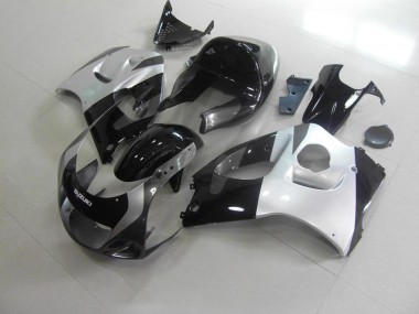 1996-2000 Silver Grey No Decals Suzuki GSXR 600 Replacement Fairings