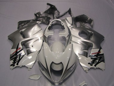 1996-2007 White Black Decal Suzuki GSXR1300 Hayabusa Motorcycle Fairings