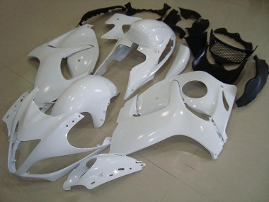 1996-2007 White Suzuki GSXR1300 Hayabusa Motorbike Fairing