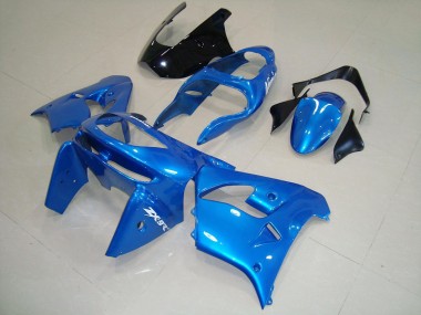 1998-1999 Blue Black Kawasaki ZX9R Bike Fairings