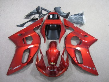 1998-2002 Red Yamaha YZF R6 Moto Fairings