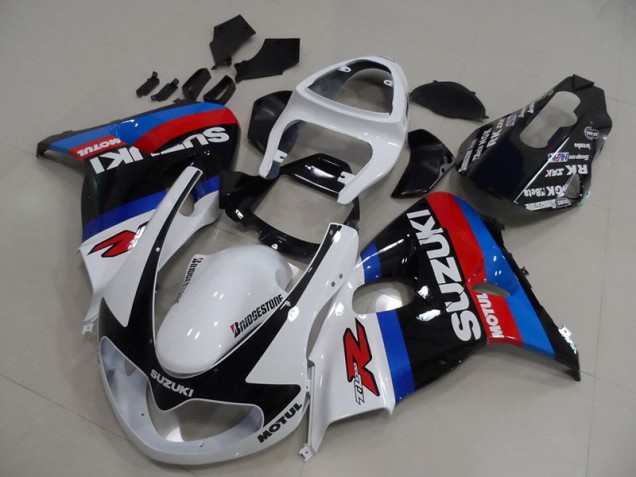 1998-2003 White Blue Motul Suzuki TL1000R Motorbike Fairing