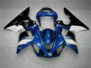 2000-2001 Blue Yamaha YZF R1 Bike Fairing Kit