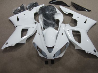 2000-2001 White Yamaha YZF R1 Motorcycle Fairings