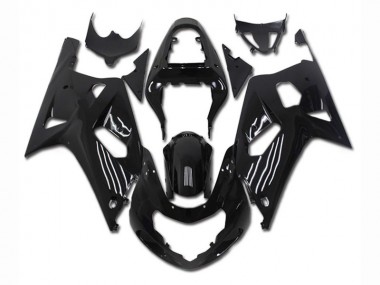 2001-2003 Black Suzuki GSXR 600/750 Motor Fairings