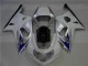 2001-2003 White Silver Suzuki GSXR 600/750 Bike Fairings