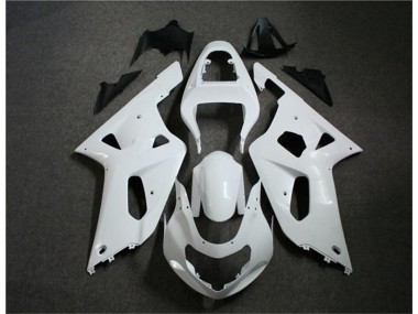 2001-2003 White Suzuki GSXR 600/750 Motorcycle Fairing