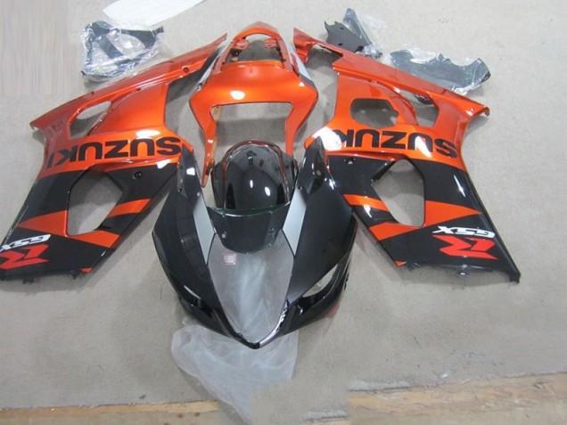 2003-2004 Black Orange Suzuki GSXR1000 Motorbike Fairing