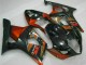 2003-2004 Black Suzuki GSXR 1000 Motorbike Fairing