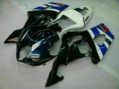 2003-2004 Black Suzuki GSXR 1000 Motorcycle Fairing Kit