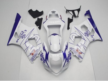 2003-2004 Blue Whie Corona Suzuki GSXR 1000 Moto Fairings