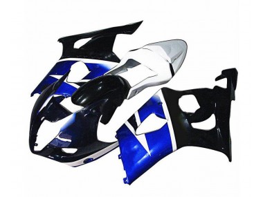 2003-2004 Blue White Suzuki GSXR 1000 Motorcycle Replacement Fairings