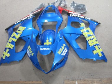 2003-2004 Blue Rizla Suzuki GSXR1000 Motorcycle Replacement Fairings