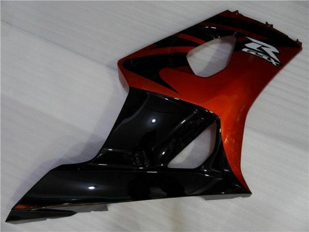 2003-2004 Brown Black Suzuki GSXR 1000 Motorcycle Fairings