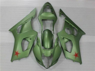 2003-2004 Green Suzuki GSXR 1000 Motorcycle Fairings