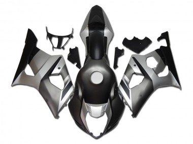 2003-2004 Matte Black Suzuki GSXR 1000 Motorbike Fairing Kits & Bodywork