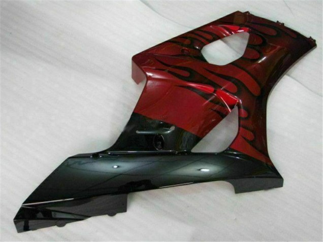 2003-2004 Red Suzuki GSXR 1000 Motorcycle Fairings Kit