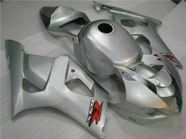 2003-2004 Silver Suzuki GSXR 1000 Bike Fairings