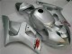 2003-2004 Silver Suzuki GSXR 1000 Bike Fairings