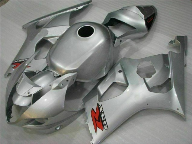 2003-2004 Silver Suzuki GSXR 1000 Bike Fairings