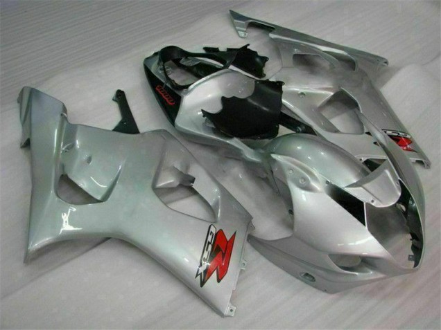 2003-2004 Silver Suzuki GSXR 1000 Motorbike Fairing