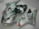 2003-2004 Silver Suzuki GSXR 1000 Motorbike Fairing