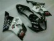 2003-2004 White Black Suzuki GSXR 1000 Motorbike Fairing