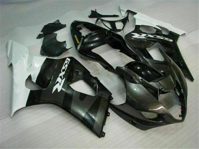 2003-2004 White Black Suzuki GSXR 1000 Bike Fairing