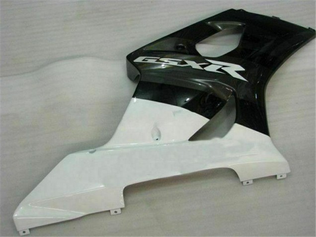 2003-2004 White Black Suzuki GSXR 1000 Bike Fairing