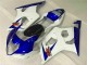 2003-2004 White Blue Suzuki GSXR 1000 Bike Fairings