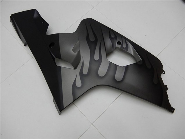 2004-2005 Black Grey Suzuki GSXR 600/750 Motorcycle Fairings