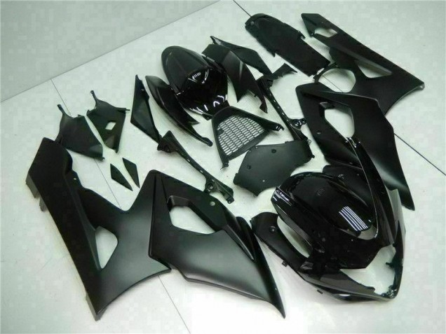 2005-2006 Black Suzuki GSXR 1000 Motorcycle Fairings Kits