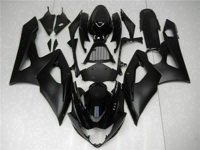 2005-2006 Black Suzuki GSXR 1000 Motorcycle Fairings Kits