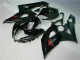 2005-2006 Black Suzuki GSXR 1000 Motorcycle Replacement Fairings