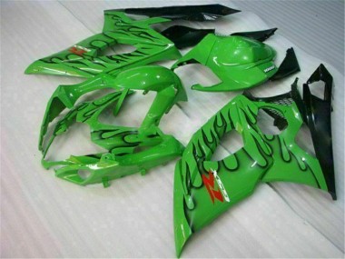 2005-2006 Green Suzuki GSXR 1000 Motorcycle Fairing