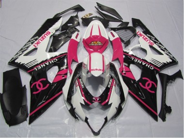 2005-2006 Pink Chanel Suzuki GSXR1000 Motorbike Fairing