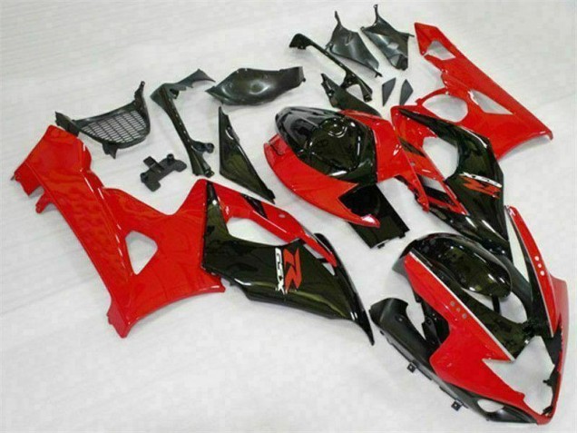 2005-2006 Red Black Suzuki GSXR 1000 Motorcycle Fairings