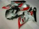 2005-2006 Red White Suzuki GSXR 1000 Motorcycle Fairings