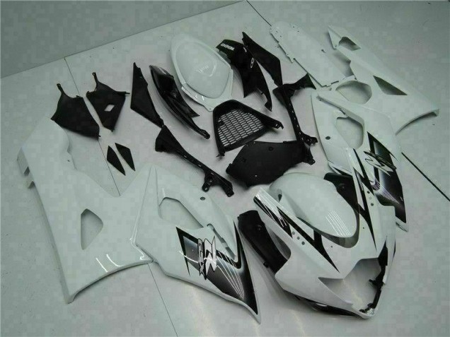 2005-2006 White Suzuki GSXR 1000 Motorbike Fairing