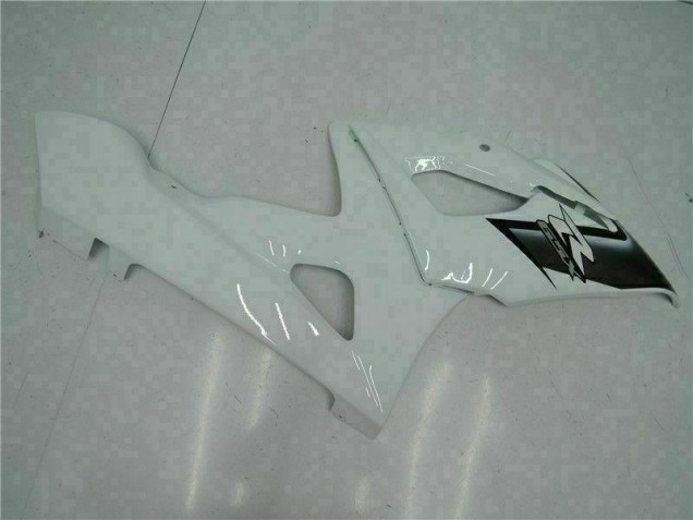 2005-2006 White Suzuki GSXR 1000 Motorbike Fairing