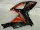 2006-2007 Black Red Suzuki GSXR 600/750 Motorcycle Fairing Kits