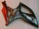 2006-2007 Black Red Suzuki GSXR 600/750 Motorcycle Fairings