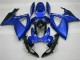 2006-2007 Blue Black Suzuki GSXR 600/750 Full Replacement Fairings & Bodywork