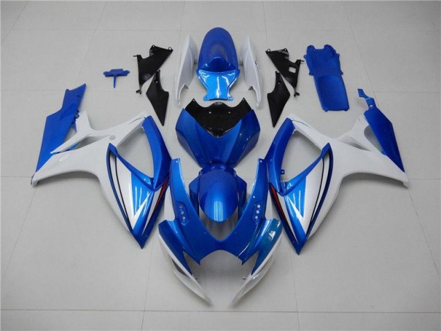 2006-2007 Blue White Suzuki GSXR 600/750 Motorcycle Bodywork