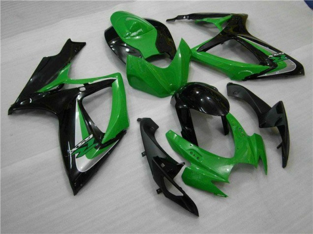 2006-2007 Green Suzuki GSXR 600/750 Motorbike Fairings