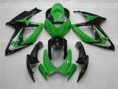 2006-2007 Green Suzuki GSXR 600/750 Motorbike Fairings