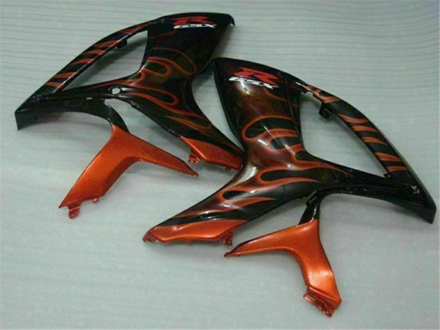 2006-2007 Red Suzuki GSXR 600/750 Motorbike Fairings