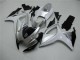 2006-2007 Silver Suzuki GSXR 600/750 Motorcycle Fairings Kits