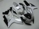 2006-2007 Silver Suzuki GSXR 600/750 Motorcycle Fairings Kits